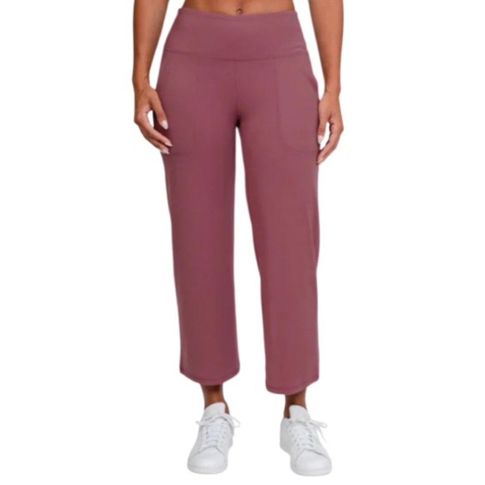 NWT Tuff Veda Cropped Pants Pink Size Medium